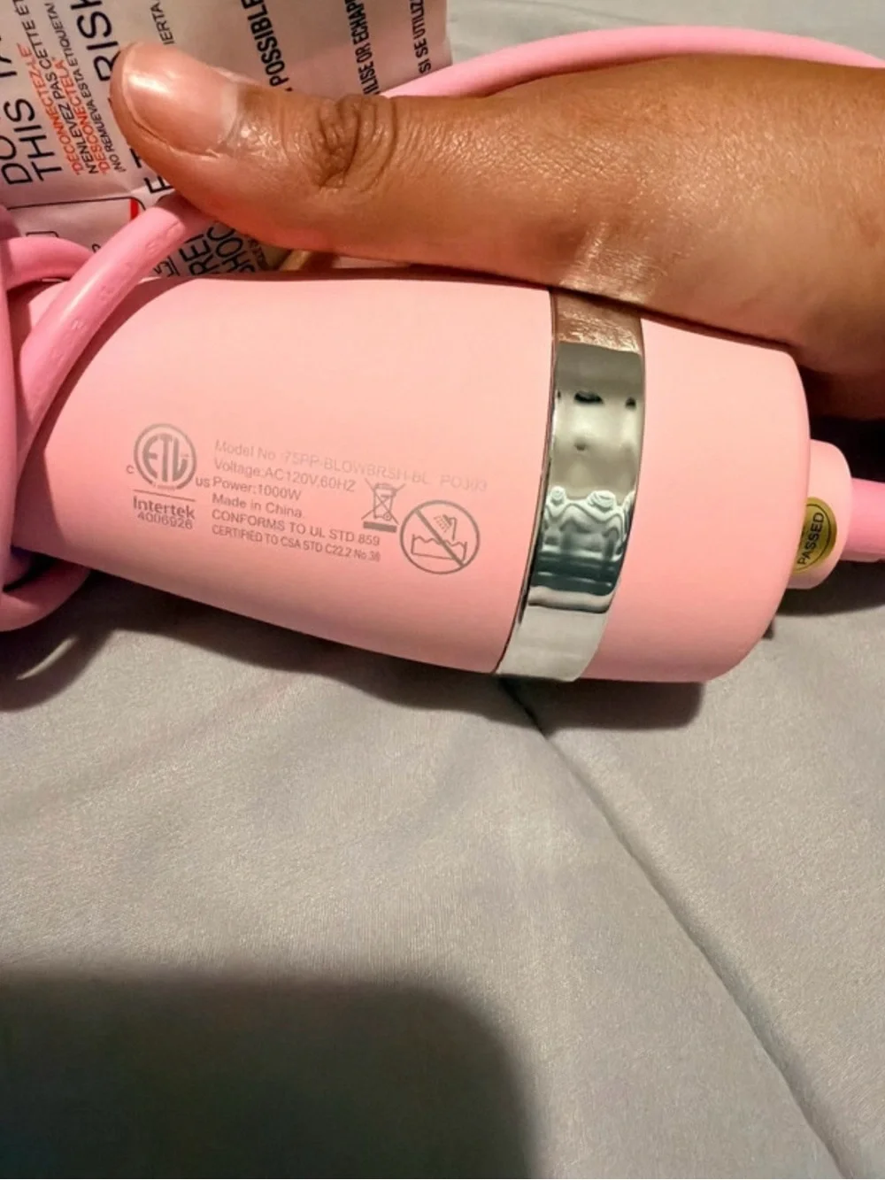 Rose Blow Dryer Brush for Smooth Styling